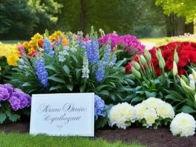 Expressing Sympathy: appropriate gestures and gifts including flowers and donations